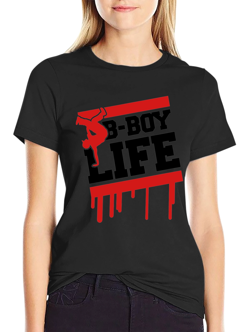 B-Boy Life Graphic Tee - Urban Streetwear Fashion