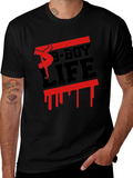 B-Boy Life Graphic Tee - Urban Streetwear Fashion