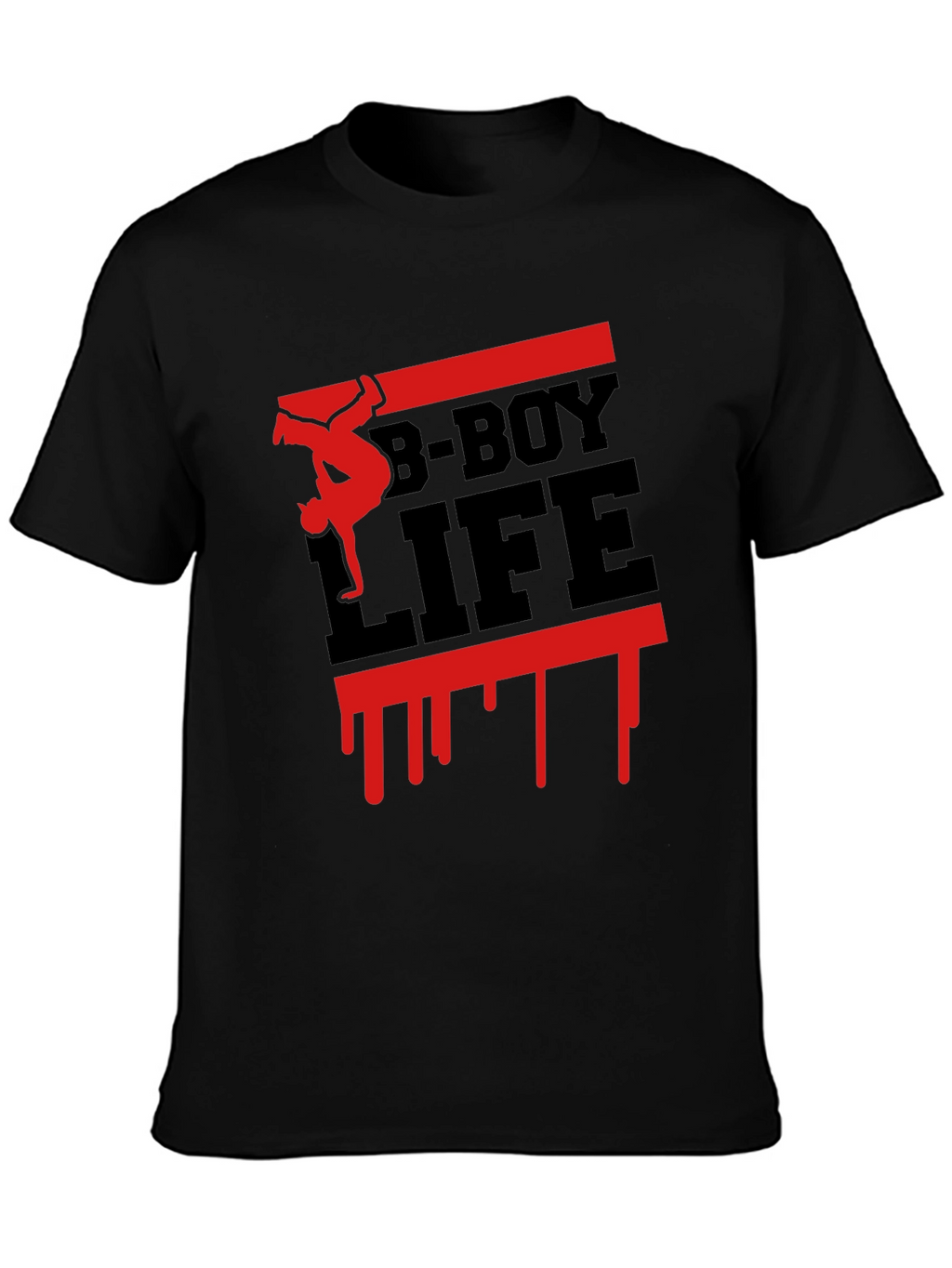 B-Boy Life Graphic Tee - Urban Streetwear Fashion