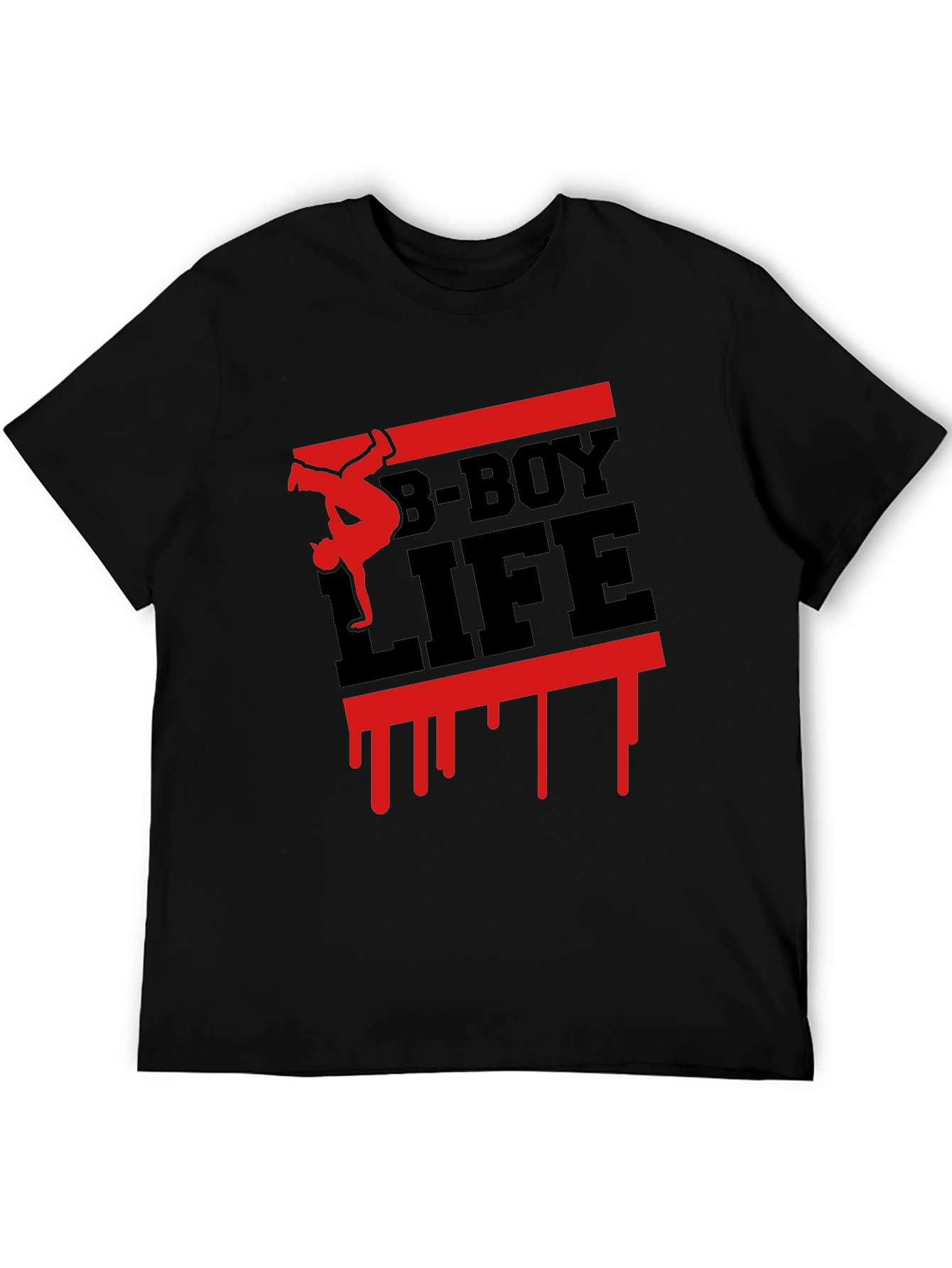 B-Boy Life Graphic Tee - Urban Streetwear Fashion