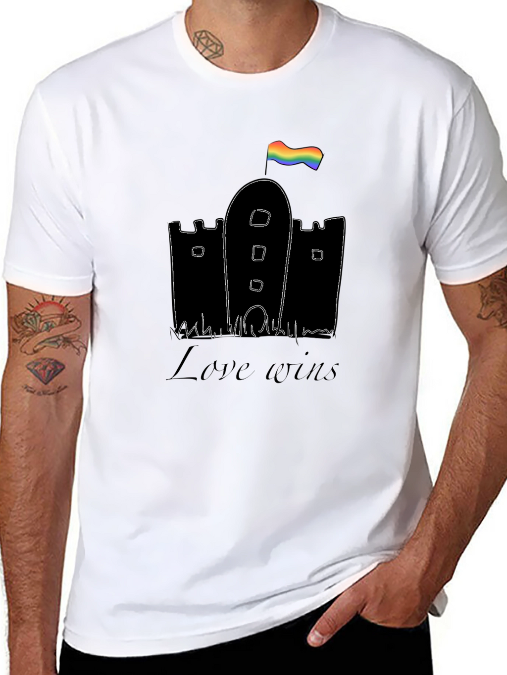 Love Wins Castle Pride T-Shirt