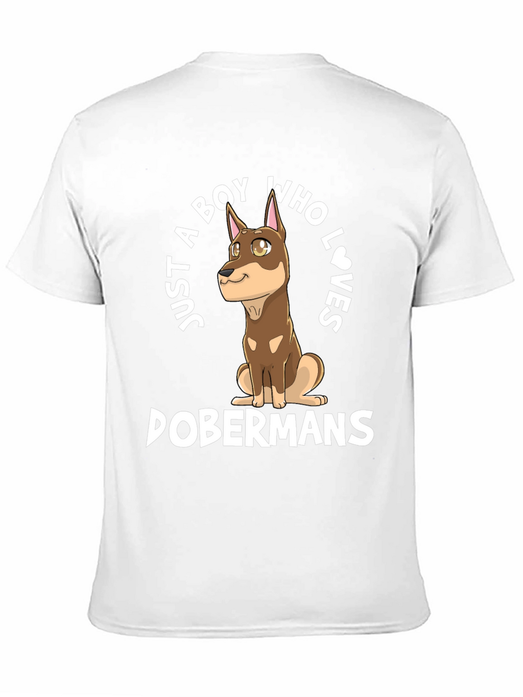 Boy Who Loves Dobermans T-Shirt