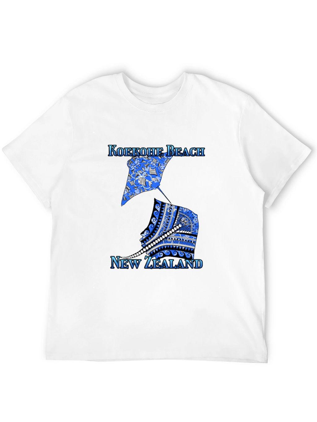 Koekohe Beach New Zealand Graphic Tee