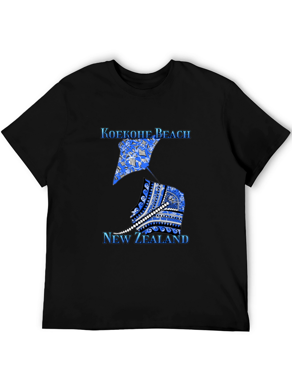 Koekohe Beach New Zealand Graphic Tee