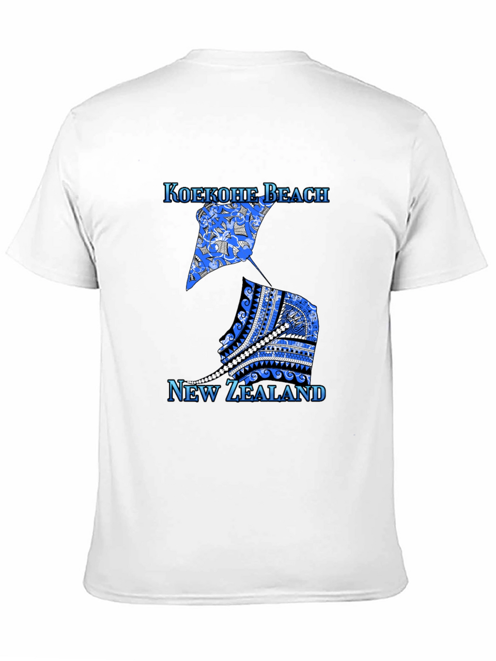Koekohe Beach New Zealand Graphic Tee