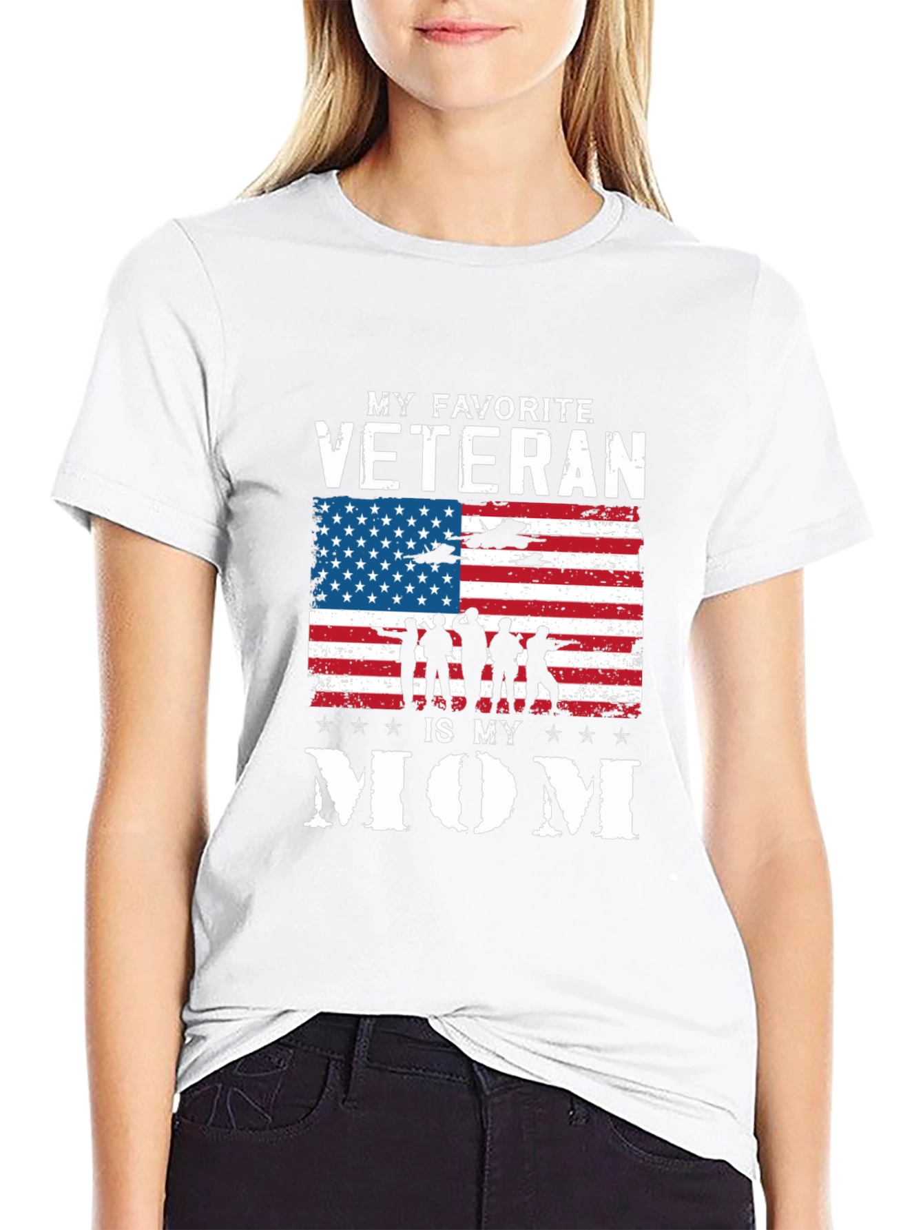 My Favorite Veteran Is My Mom T-Shirt