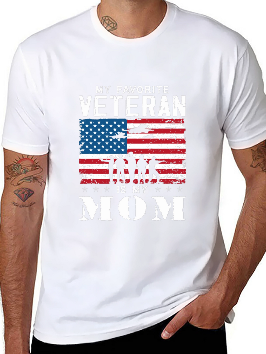 My Favorite Veteran Is My Mom T-Shirt