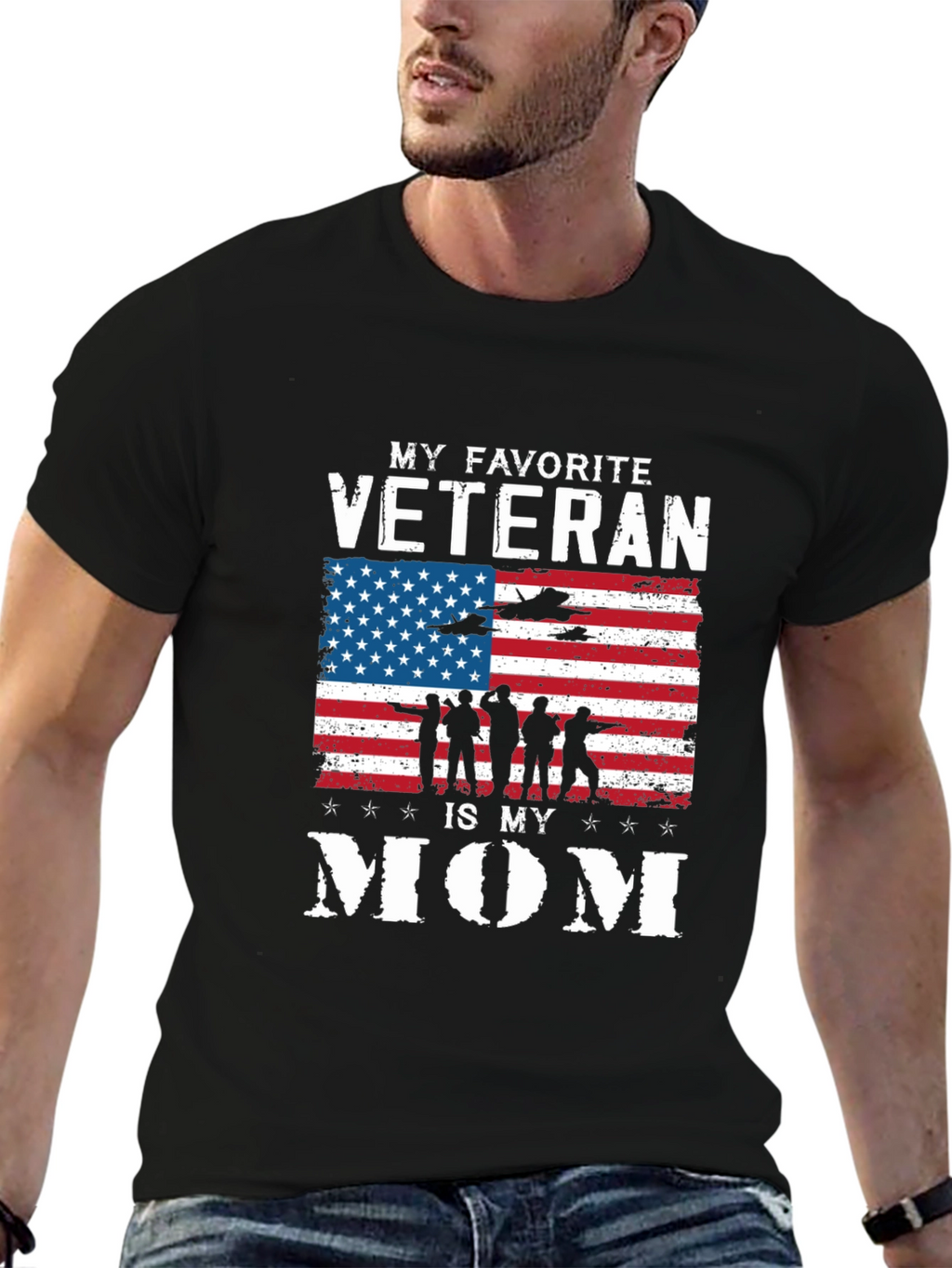 My Favorite Veteran Is My Mom T-Shirt