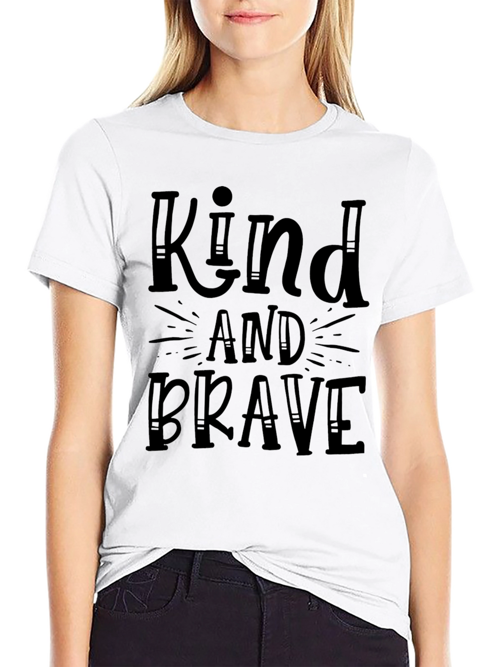 Kind and Brave Graphic Tee