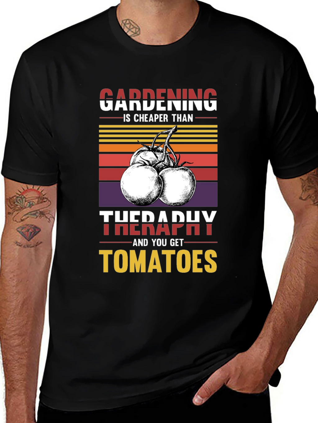 Gardening is Cheaper Than Therapy T-Shirt