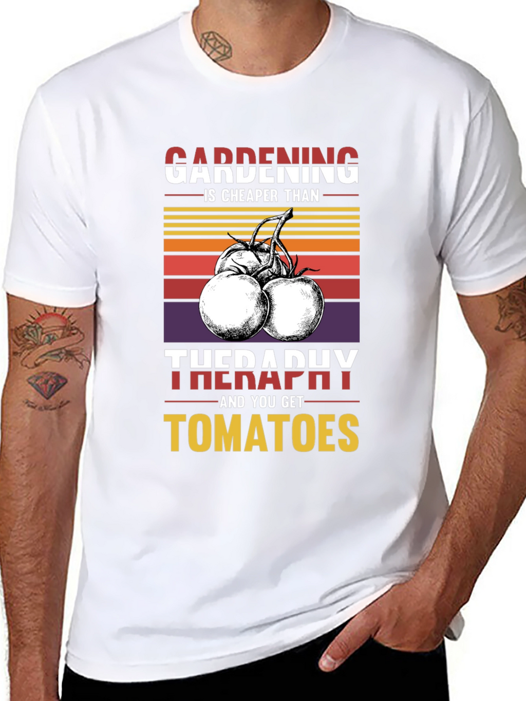 Gardening is Cheaper Than Therapy T-Shirt