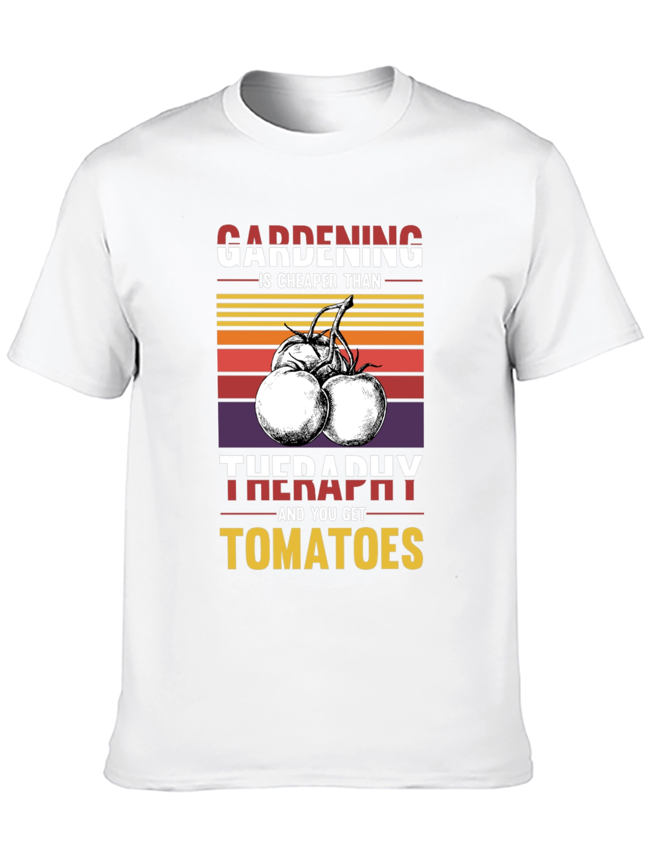Gardening is Cheaper Than Therapy T-Shirt