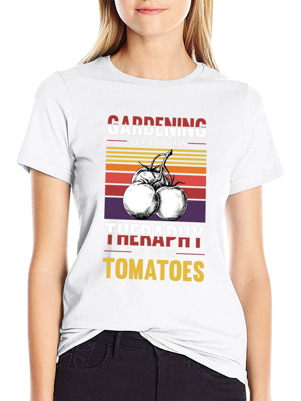 Gardening is Cheaper Than Therapy T-Shirt
