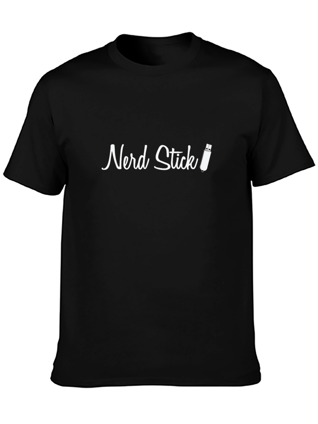 Nerd Stick T-Shirt - Geeky USB Drive Tee