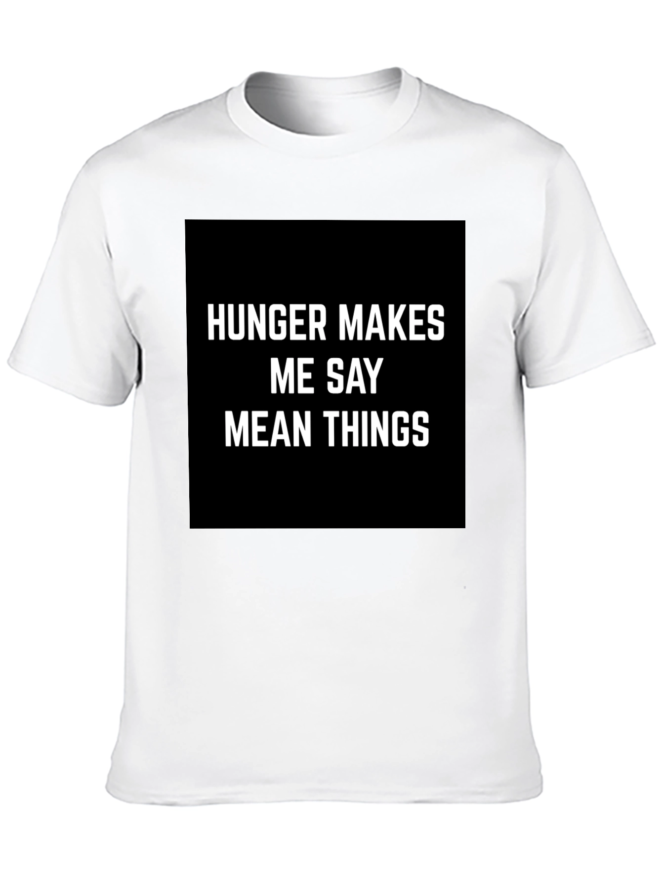 Hunger Makes Me Say Mean Things Graphic Tee