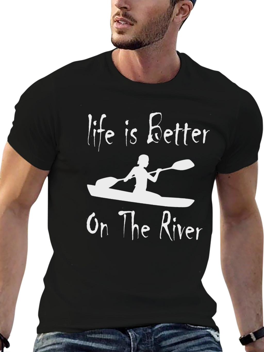 Life is Better on The River T-Shirt