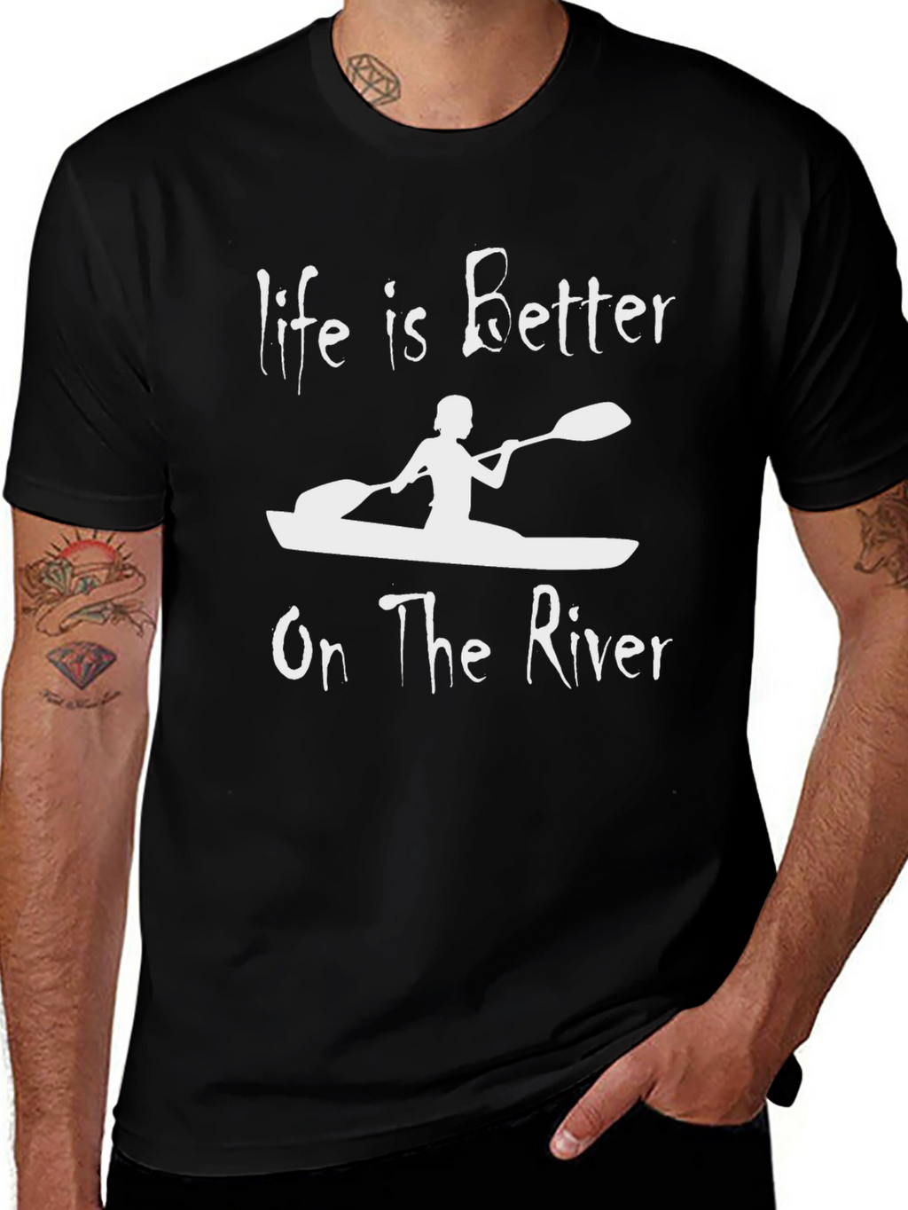 Life is Better on The River T-Shirt