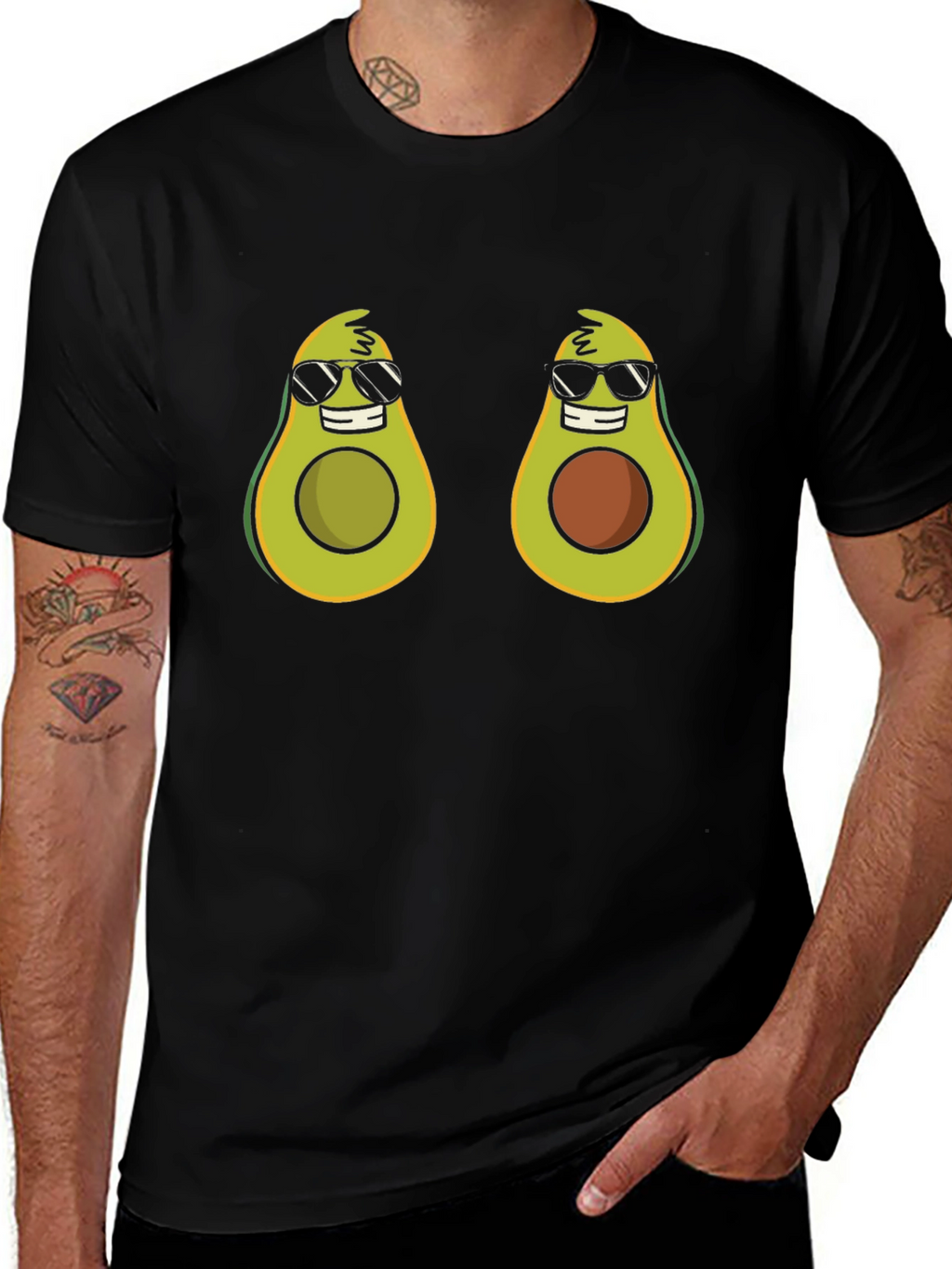 Cool Avocado T-Shirt - Trendy Foodie Tee