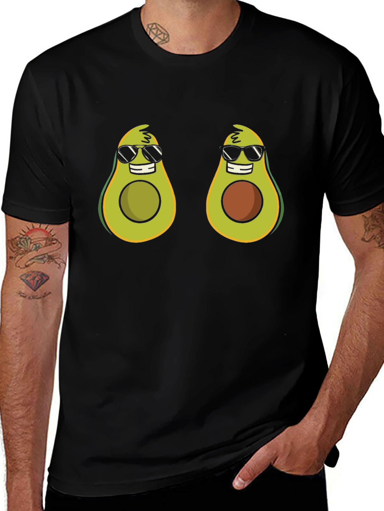 Cool Avocado T-Shirt - Trendy Foodie Tee