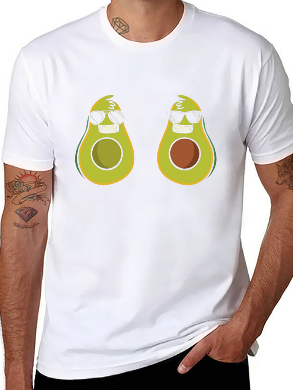 Cool Avocado T-Shirt - Trendy Foodie Tee