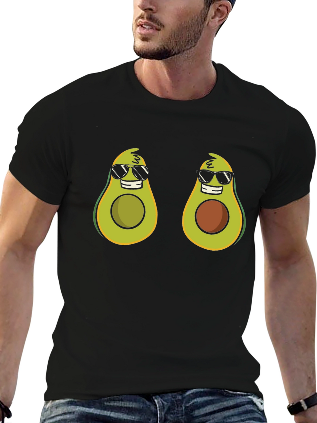 Cool Avocado T-Shirt - Trendy Foodie Tee