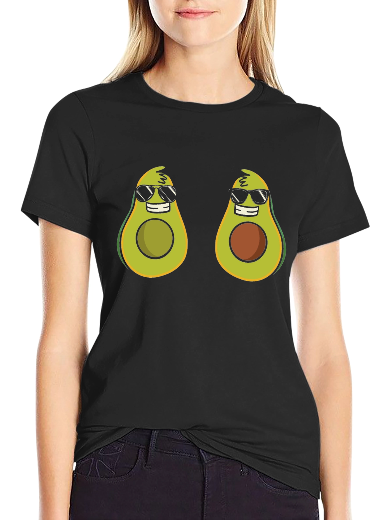 Cool Avocado T-Shirt - Trendy Foodie Tee