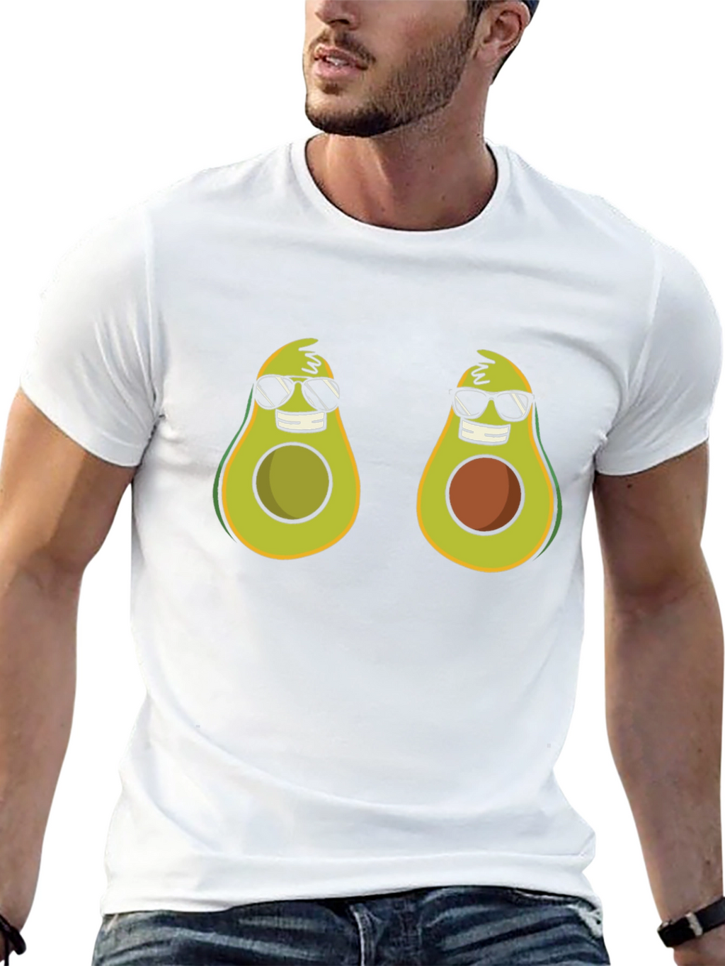 Cool Avocado T-Shirt - Trendy Foodie Tee