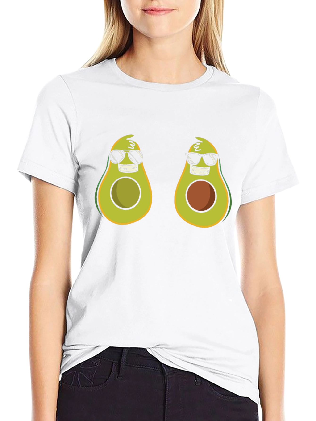 Cool Avocado T-Shirt - Trendy Foodie Tee
