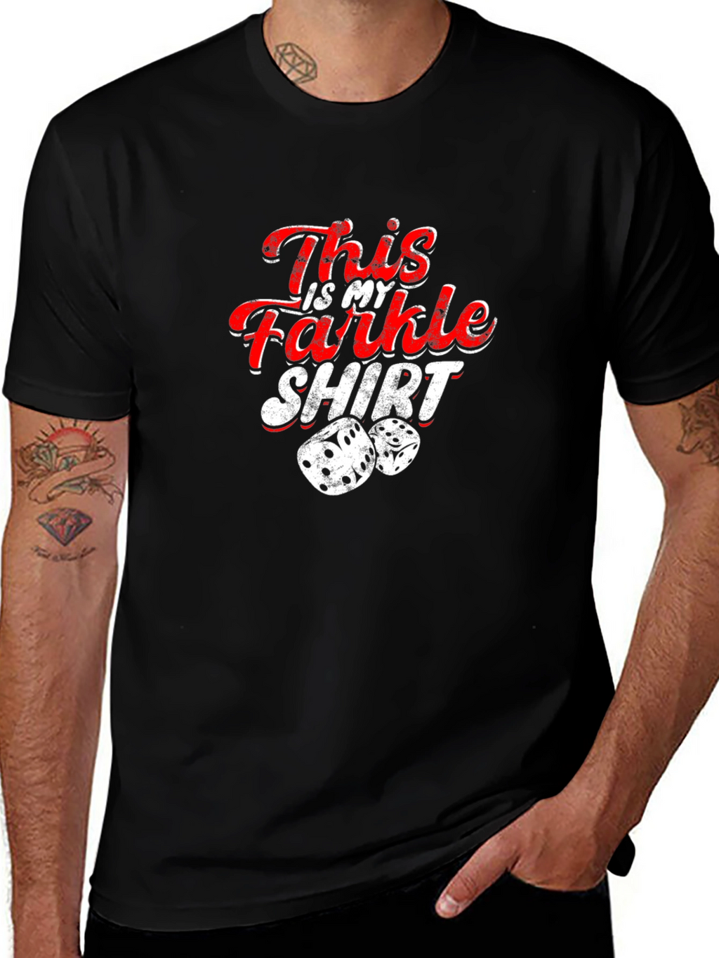 This is My Farkle Shirt - Dice Game Tee