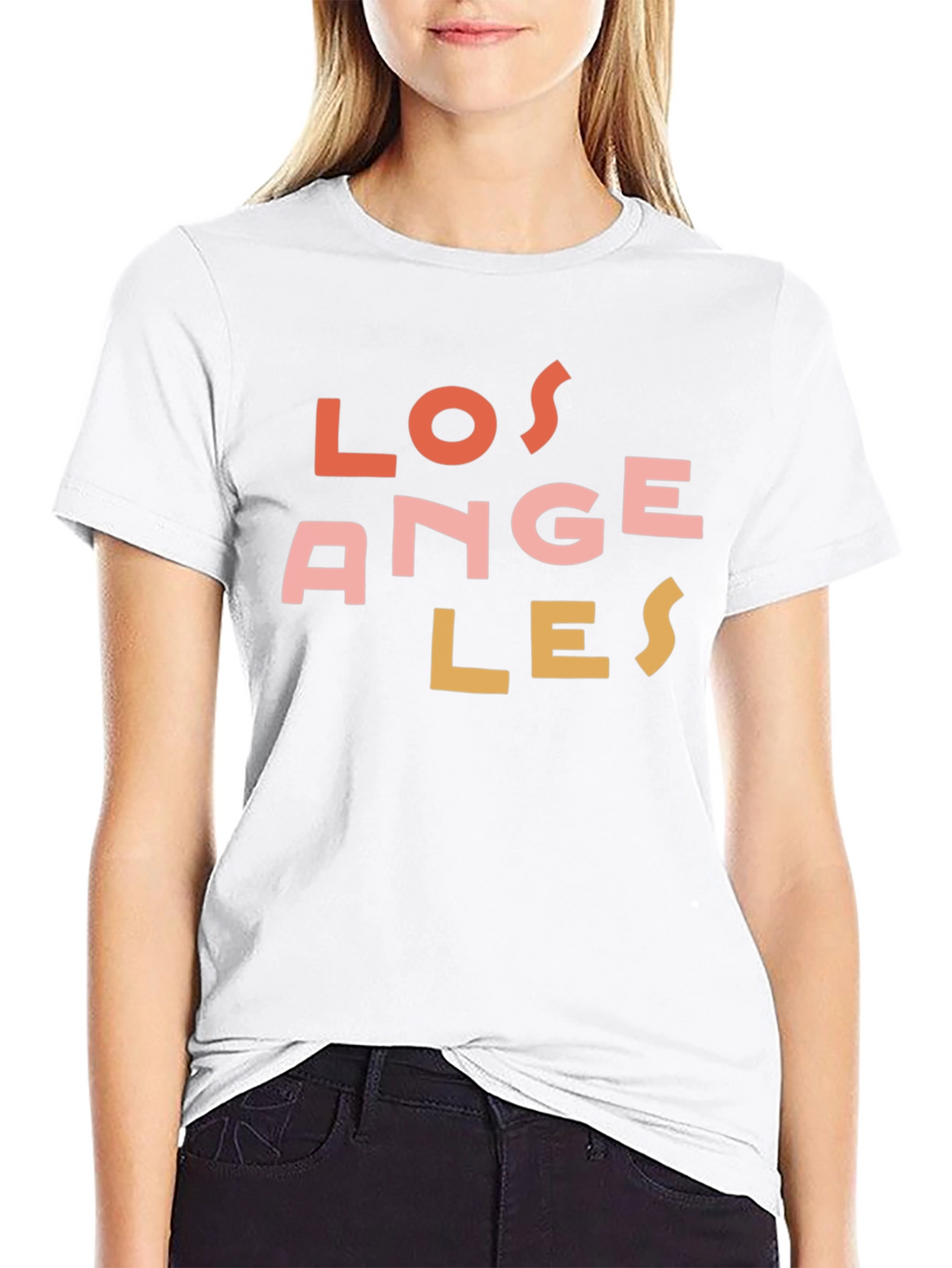 Los Angeles Graphic Print T-Shirt