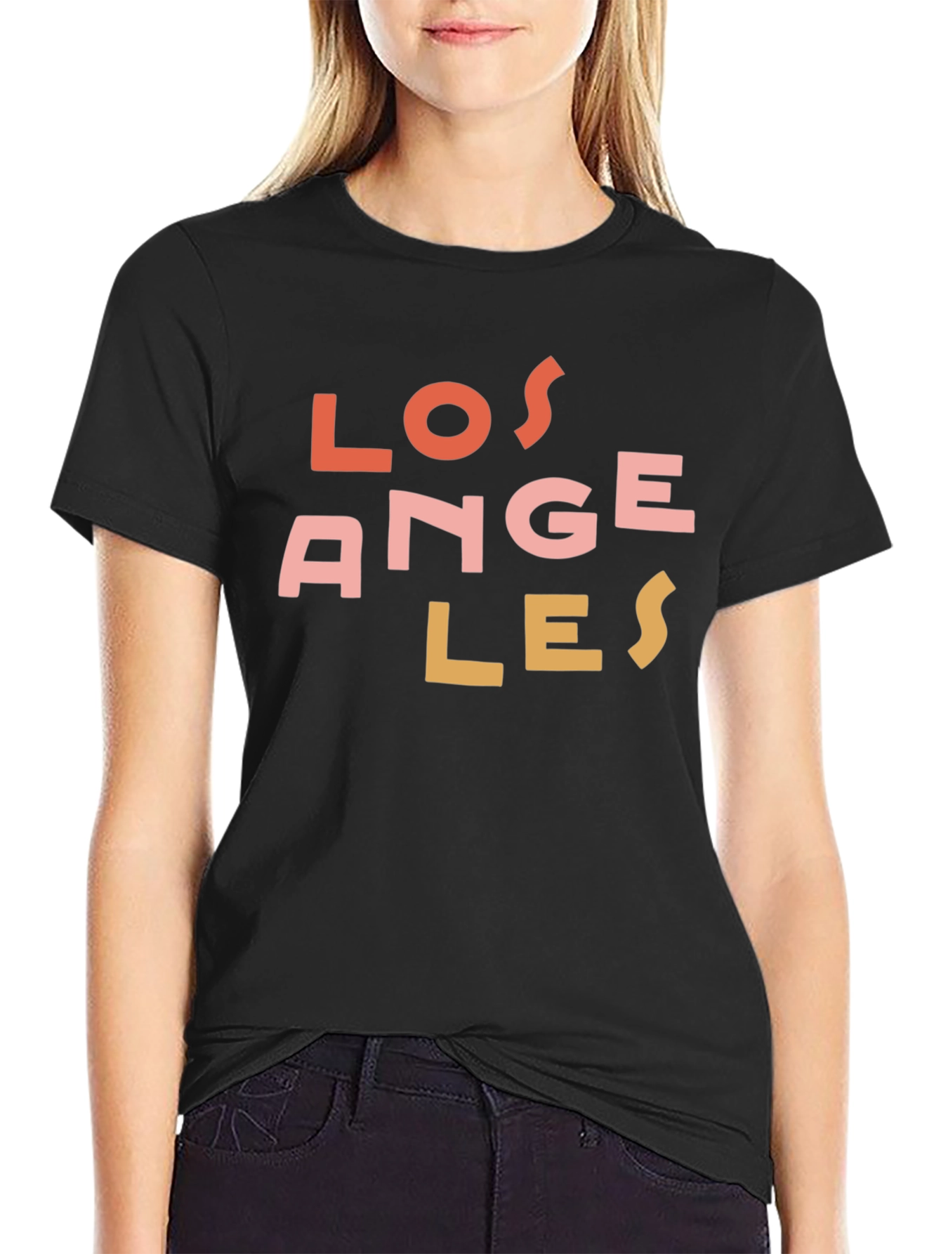 Los Angeles Graphic Print T-Shirt