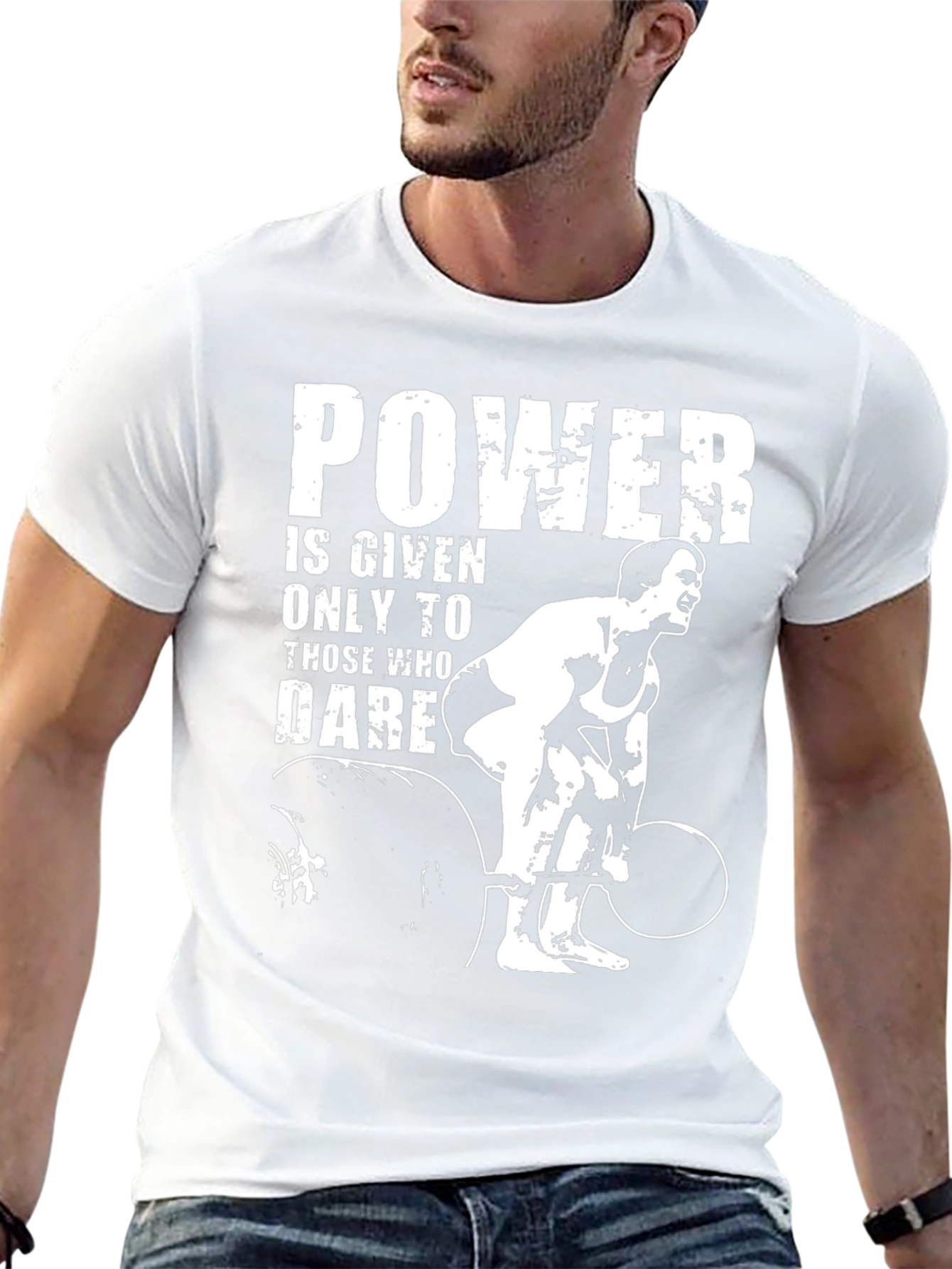 Powerlifting Motivation T-Shirt: Dare to Lift!