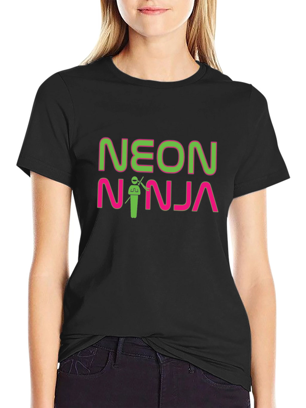 Neon Ninja Graphic T-Shirt