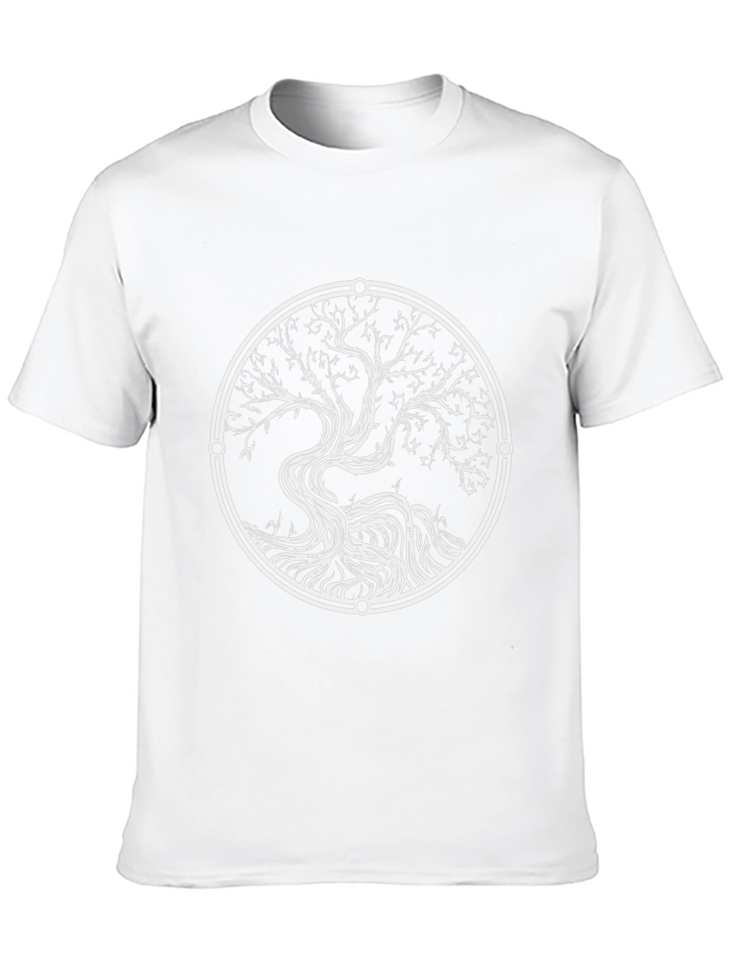 Tree of Life Graphic Tee - Black Casual Shirt