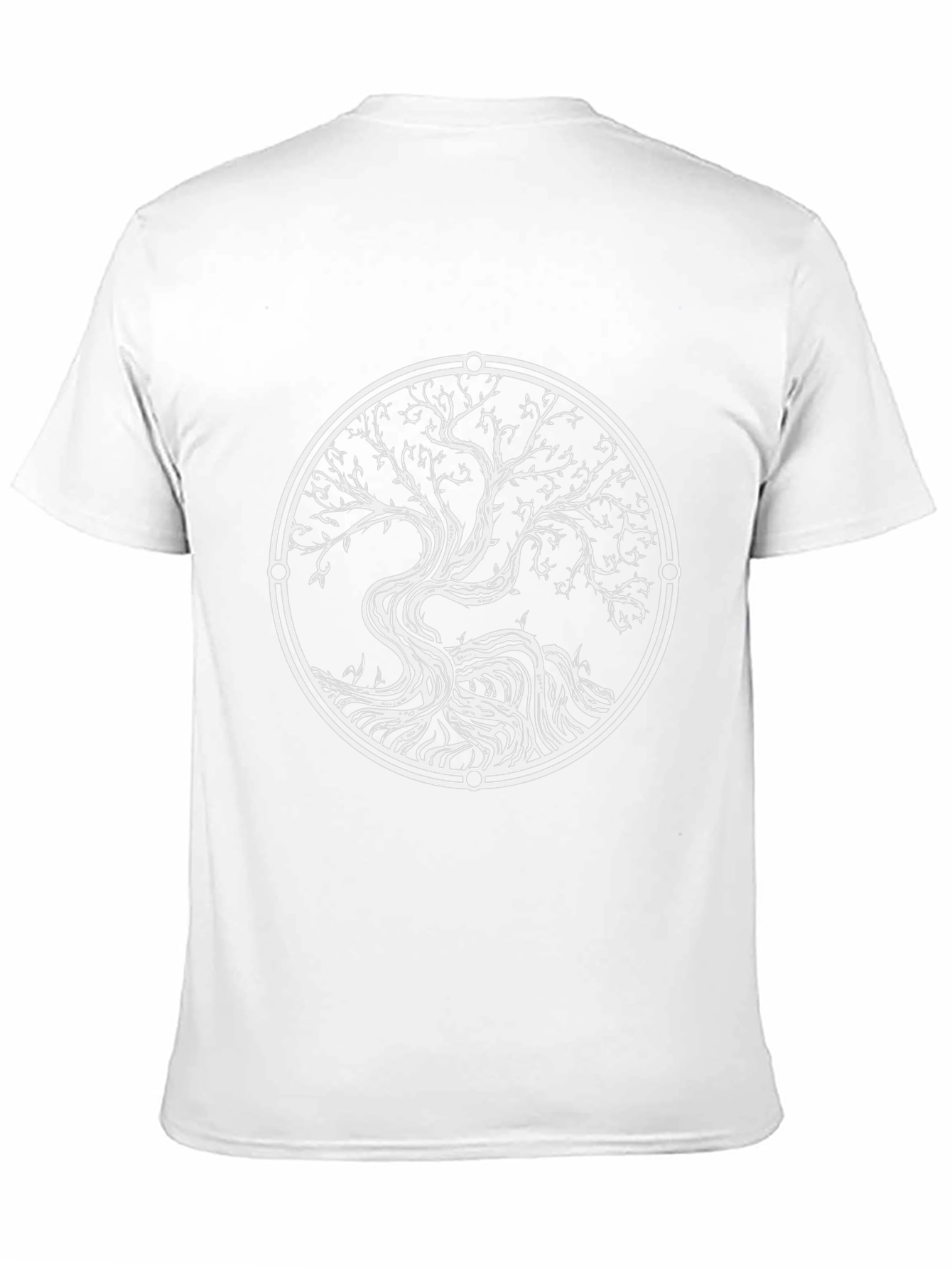 Tree of Life Graphic Tee - Black Casual Shirt