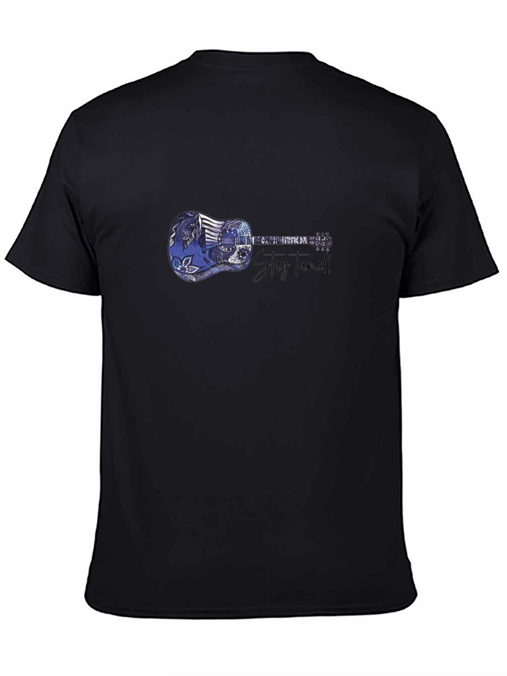 Stay Tuned Guitar Graphic T-Shirt