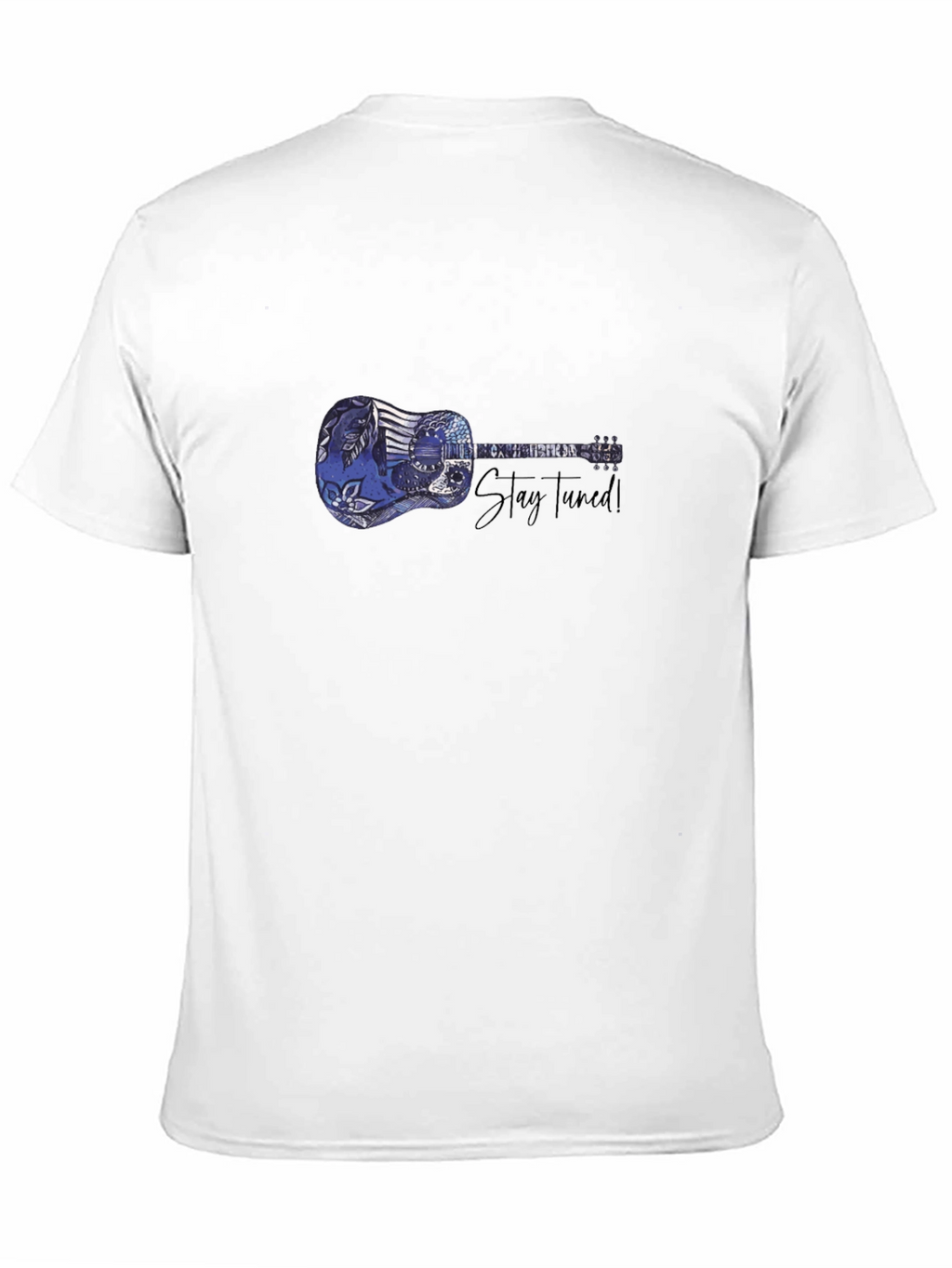 Stay Tuned Guitar Graphic T-Shirt