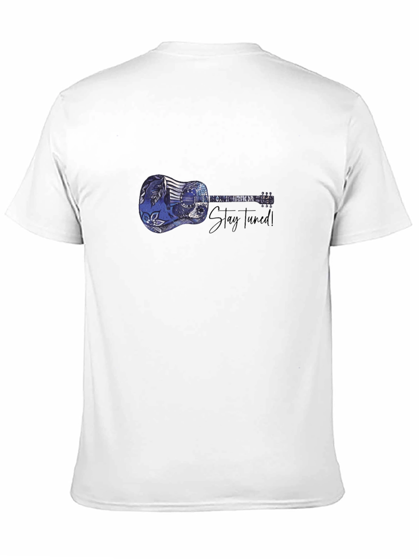 Stay Tuned Guitar Graphic T-Shirt