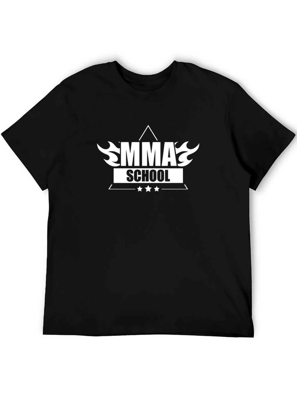 MMA School Graphic Black T-Shirt