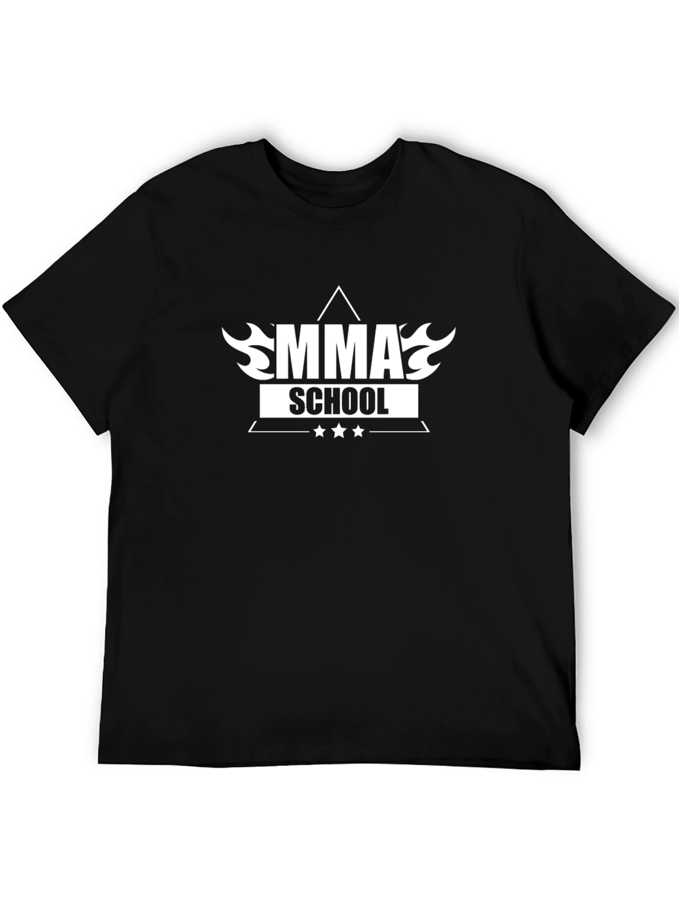 MMA School Graphic Black T-Shirt