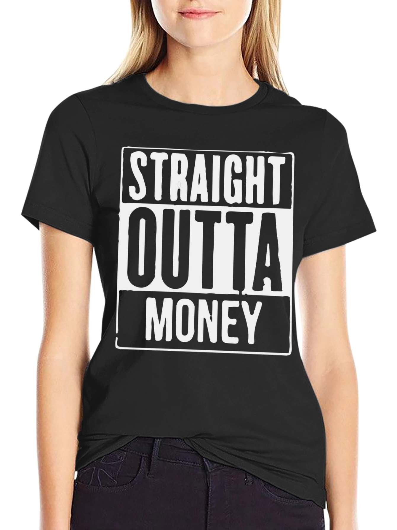 Straight Outta Money Graphic Tee