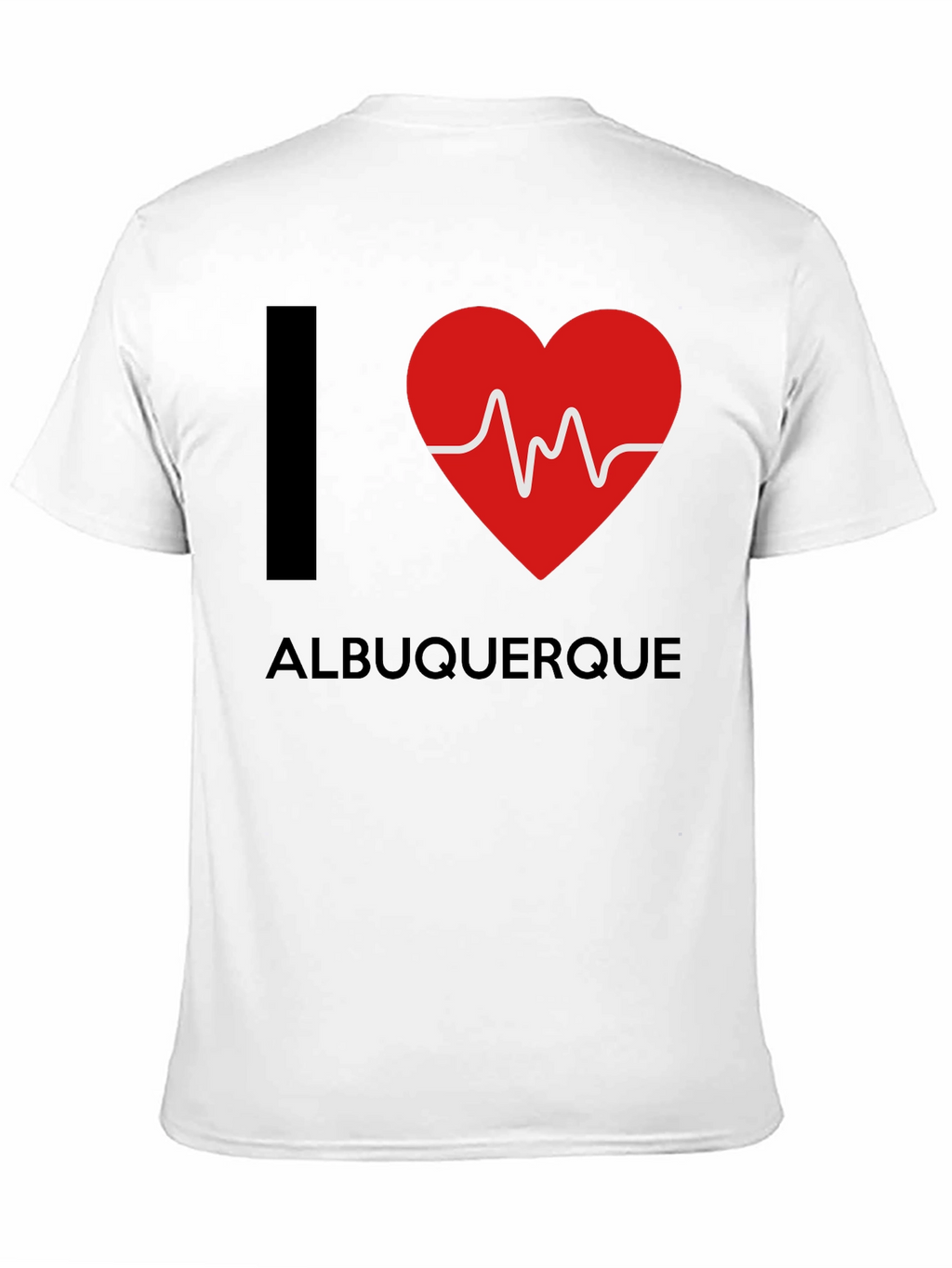 I Heart Albuquerque Black T-Shirt