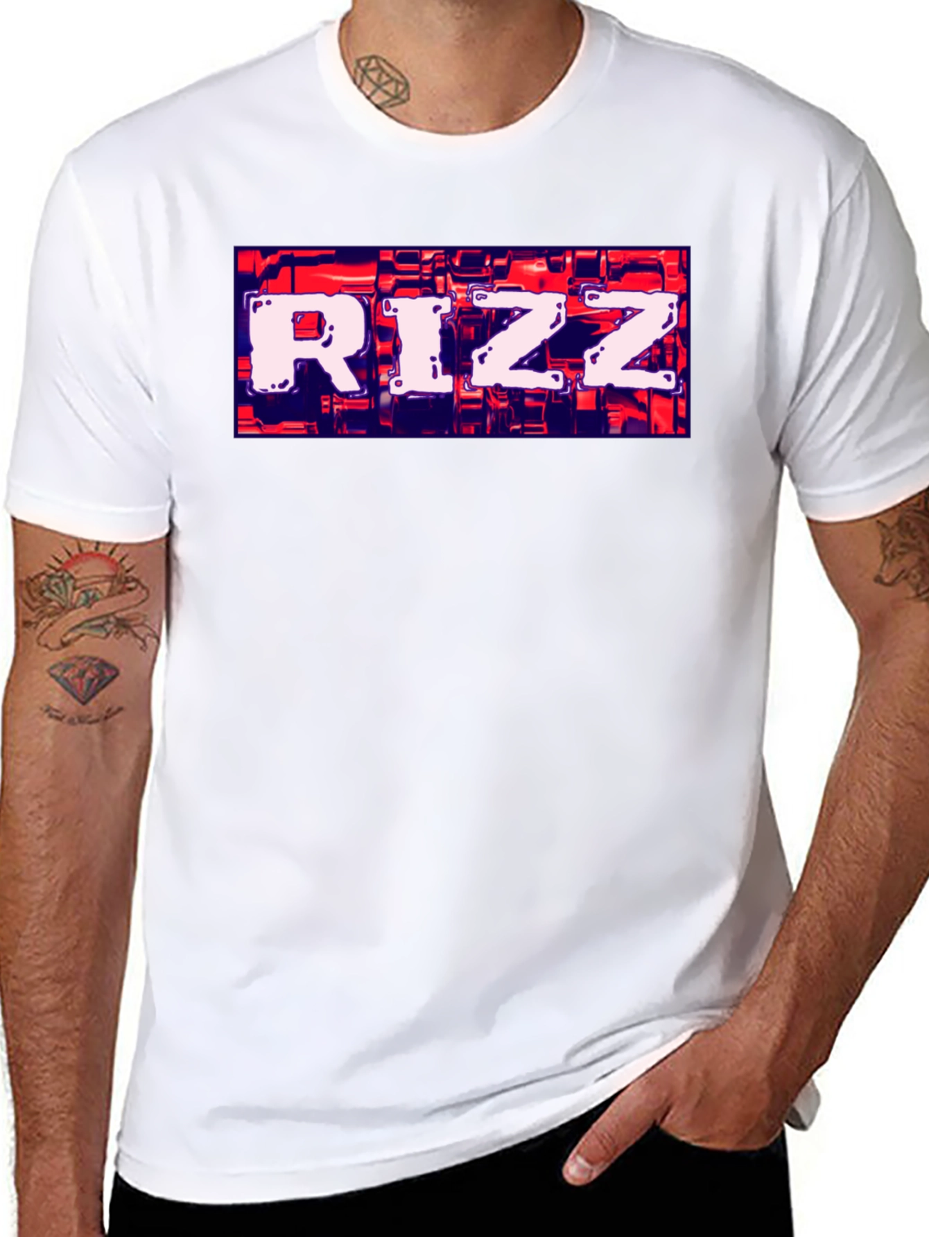 RIZZ Graphic Tee - Modern Streetwear