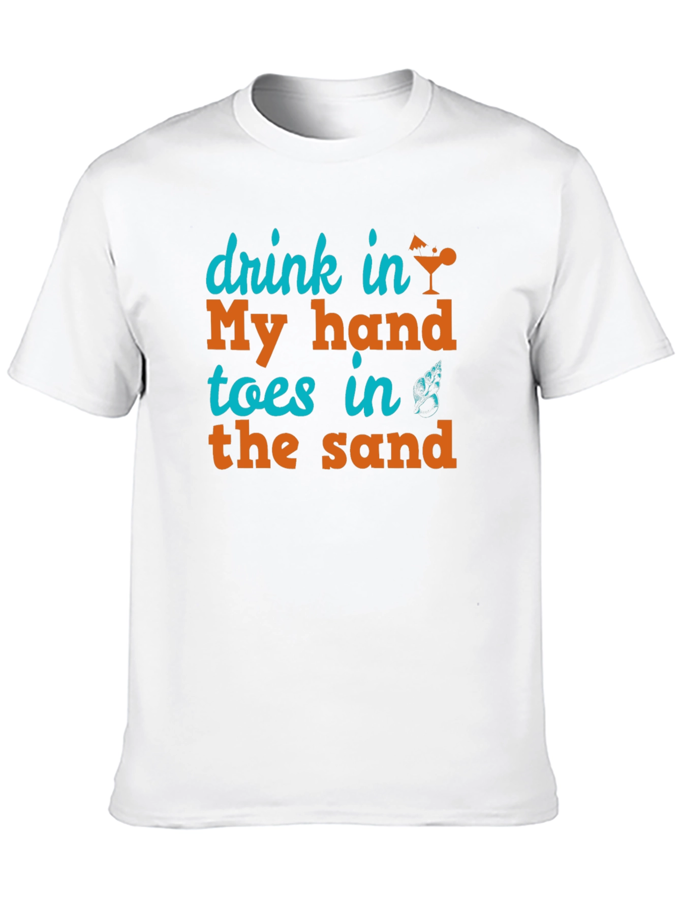 Drink in My Hand Toes in the Sand Tee