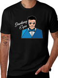 Smoking Eyes T-Shirt - Unique Design