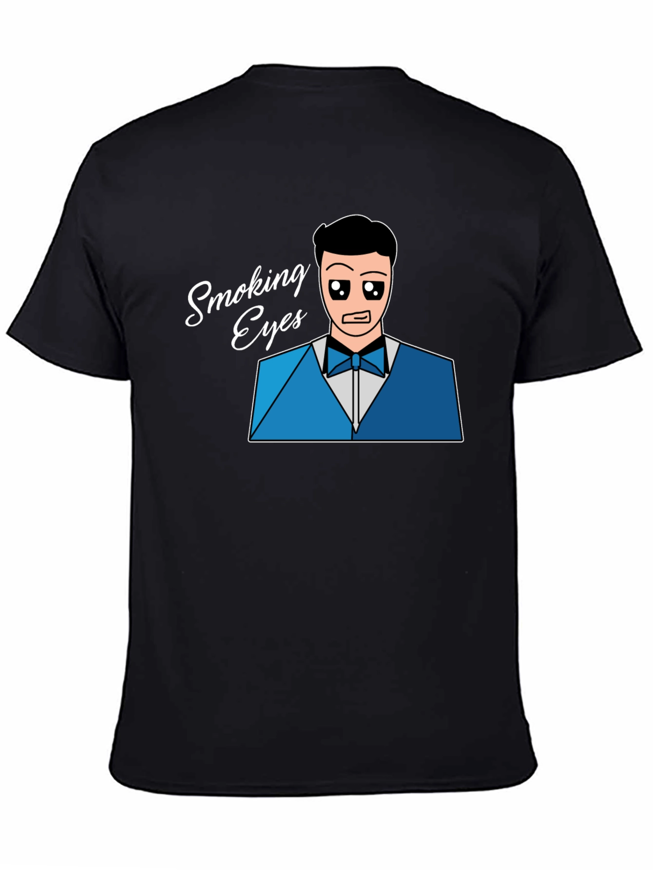 Smoking Eyes T-Shirt - Unique Design