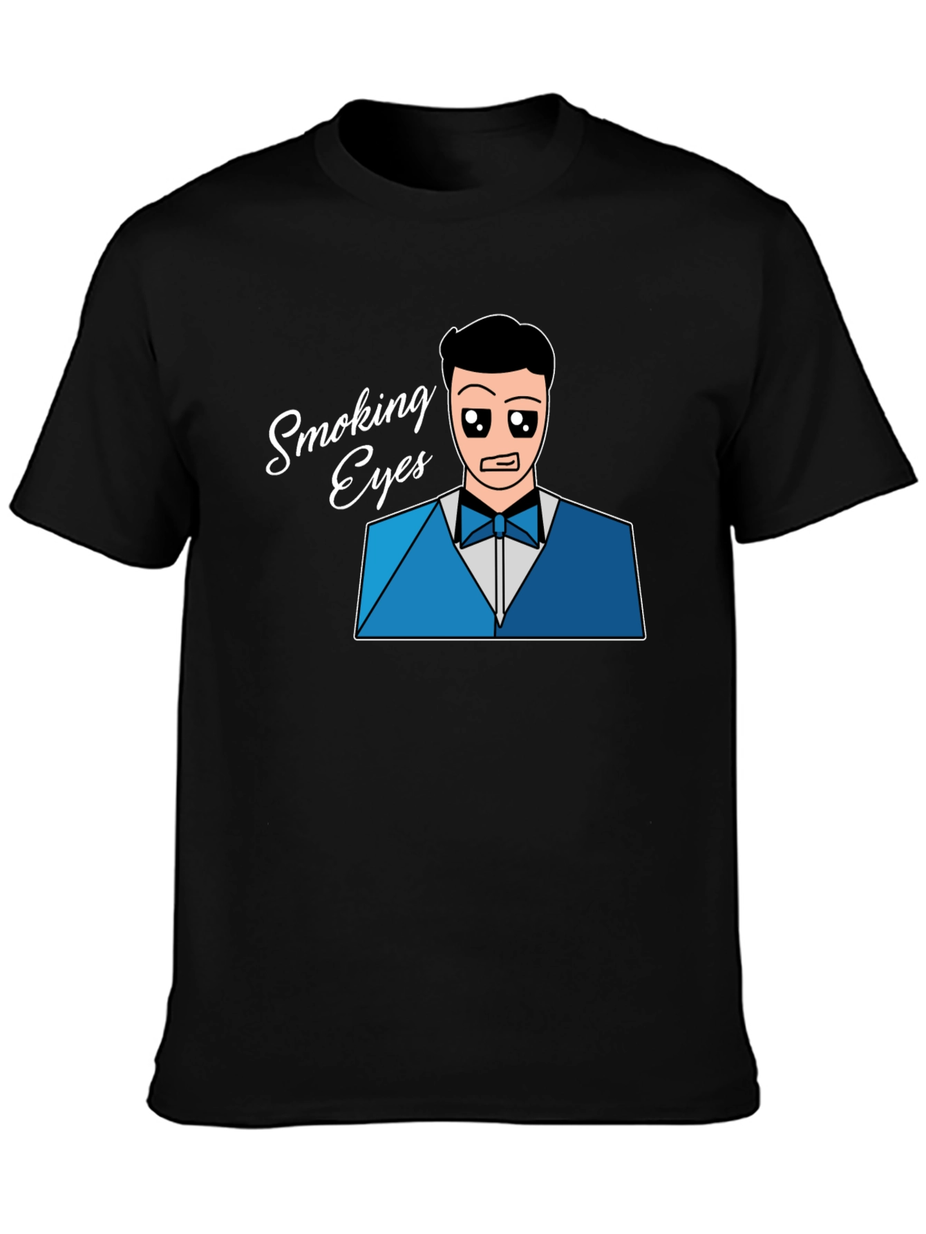 Smoking Eyes T-Shirt - Unique Design