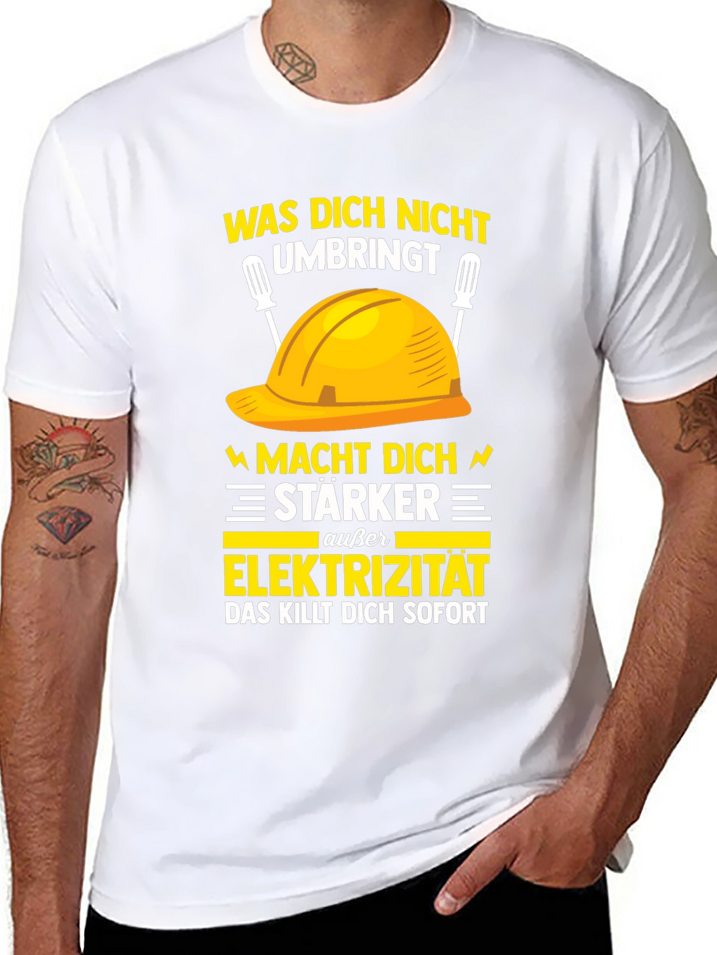 Electrician Humor T-Shirt: What Doesnt Kill You