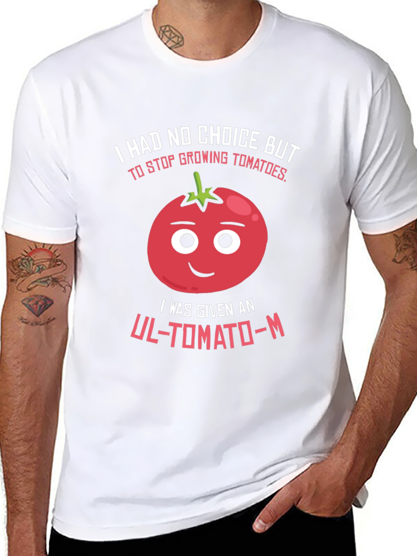 Funny Tomato Pun T-Shirt - UL-TOMATO-M