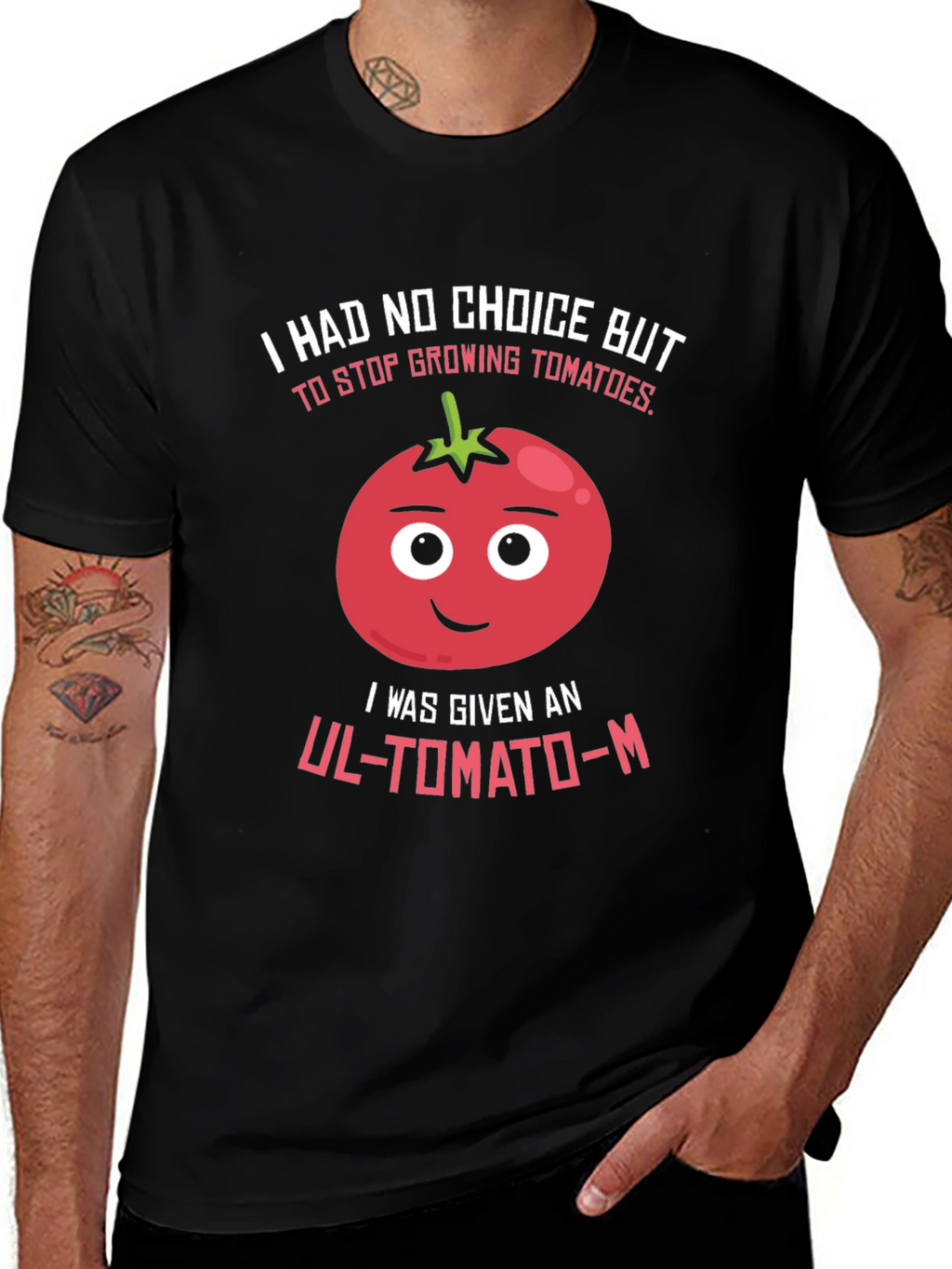Funny Tomato Pun T-Shirt - UL-TOMATO-M